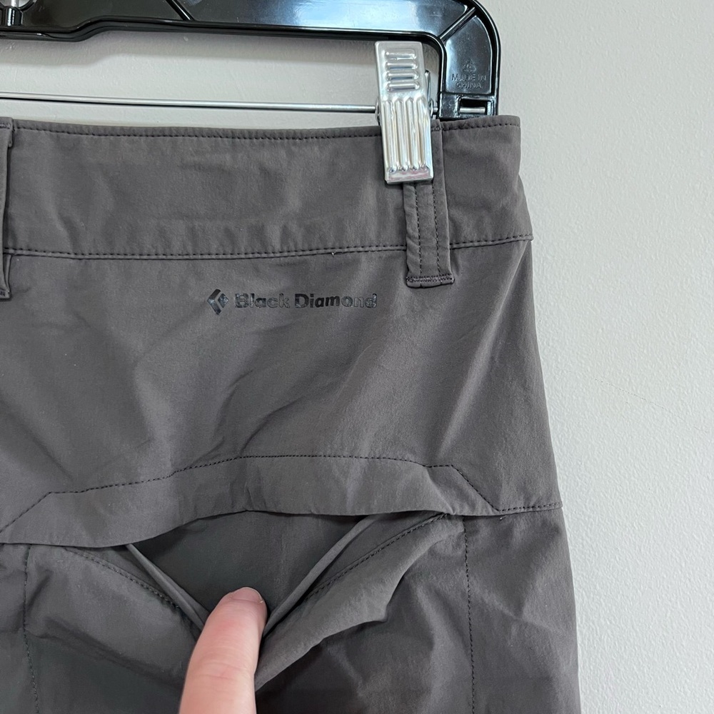 Black Diamond Men’s Alpine Light Hiking Outdoor Pants in Carbon Grey, size Small - Picture 6 of 13